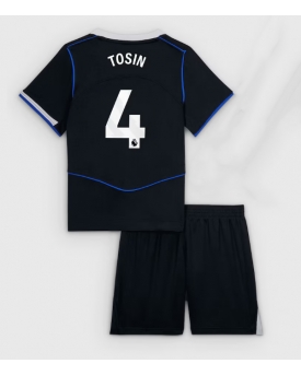 Billige Fotballdrakt Chelsea Tosin Adarabioyo #4 Replika Tredjedraktsett Barn 2025-26 Kortermet (med bukser)
